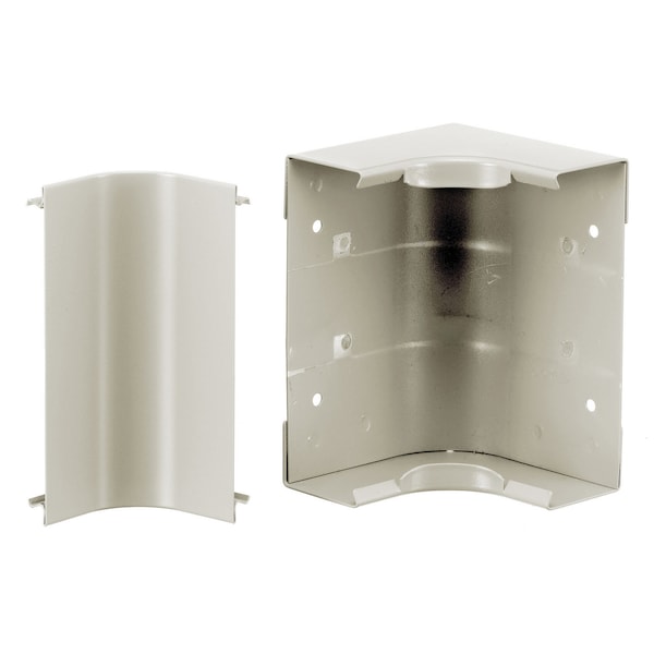 Hubbell Wiring Device-Kellems Internal Elbow Raceway, HBL6750 Series, 4.74 in W, 6-3/4 in H, 4.74 in L, Ivory HBL6717IV - main